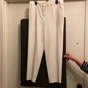 BCBG Max Azria James Off White Capri Pants XS